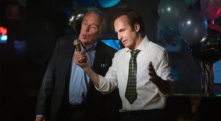 Chuck y Jimmy, interpretados por Michael McKean y Bob Odenkirk en 'Better Call Saul'