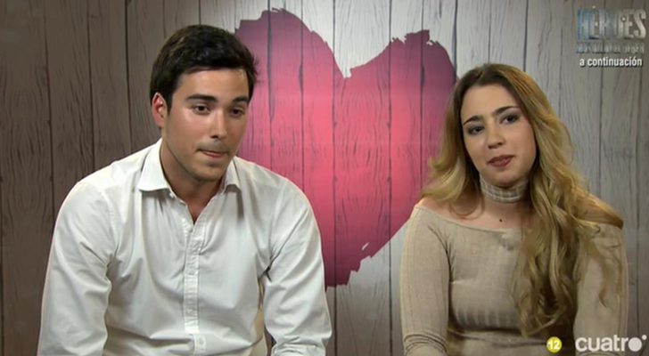 Sergio y Natalia en 'First Dates'