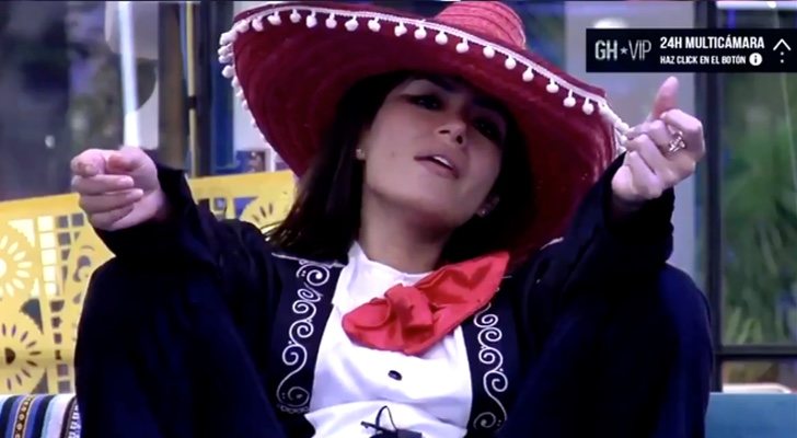 Miriam Saavedra cantando en 'GH VIP 6'