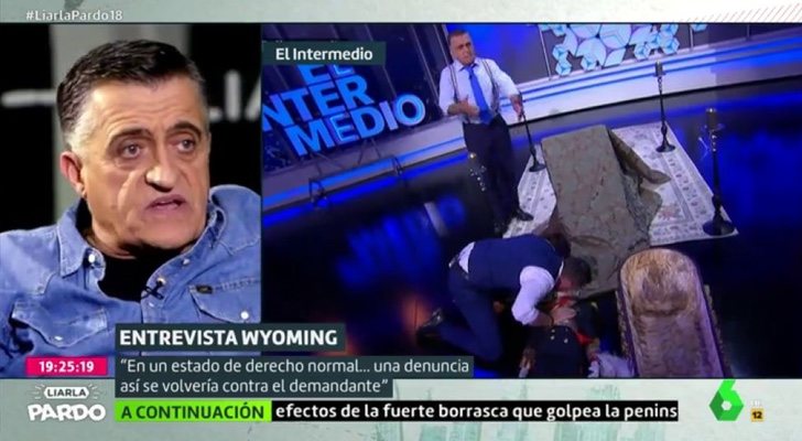 Wyoming recuerda un video de 'El intermedio' en 'Liarla Pardo'