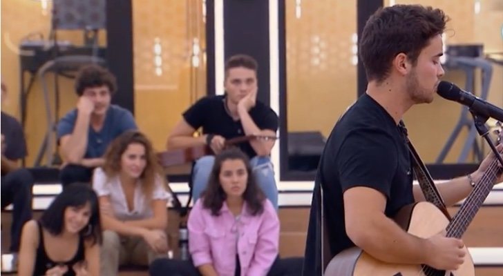 Joan Garrido en el segundo pase de micros de la Gala 4