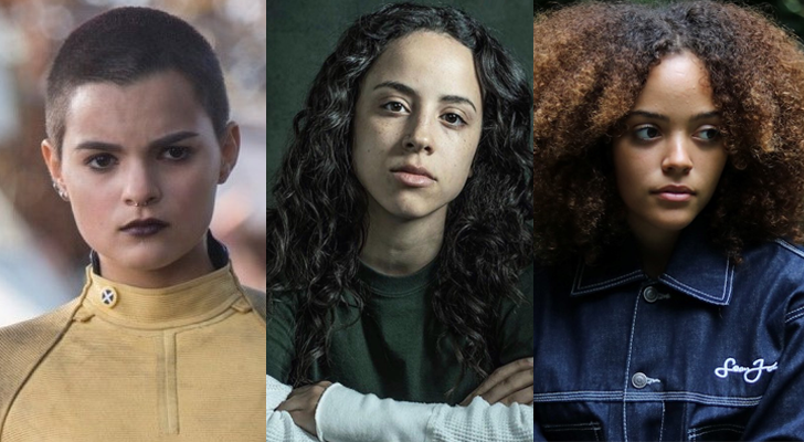 Brianna Hildebrand, Kiana Madeira y Quintessa Swindell, protagonistas de 'Trinkets'