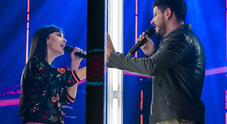 Aitana y Cepeda cantan juntos en 'OT 2017'
