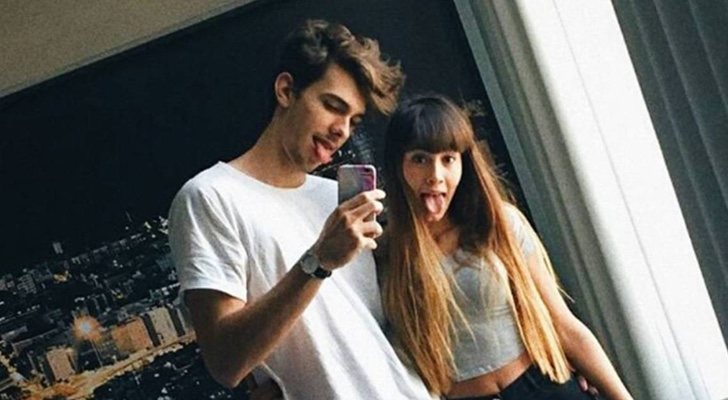 Vicente y Aitana antes del paso de esta por 'OT 2017'