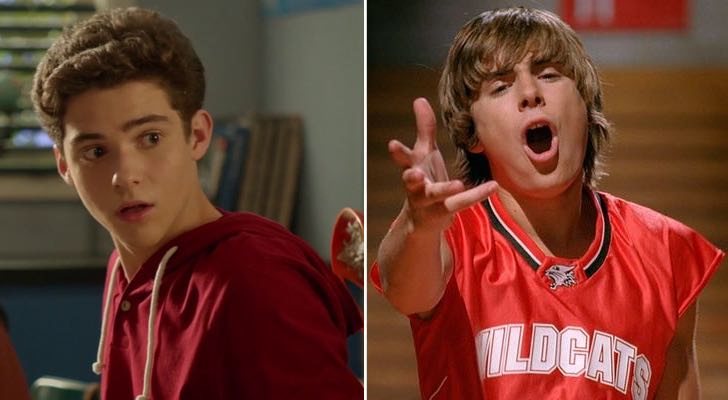 Joshua Bassett y Zac Efron