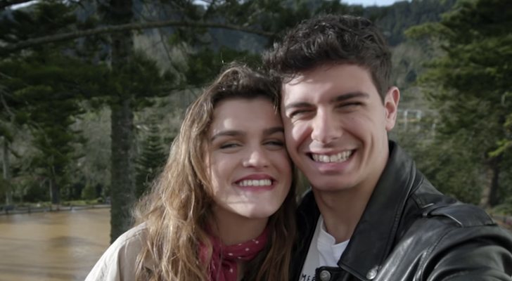Alfred y Amaia en la postal de Eurovisión 2018