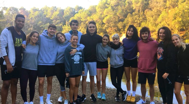 Los concursantes de 'OT 2018' han salido a hacer deporte en los alrededores de la Academia