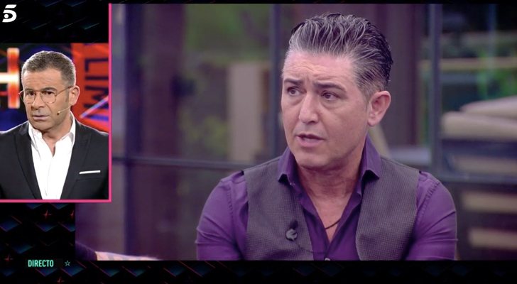 Jorge Javier habla con Ángel Garó