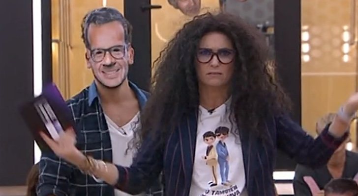 Ricky Merino y Noemí Galera en 'El chat de OT'