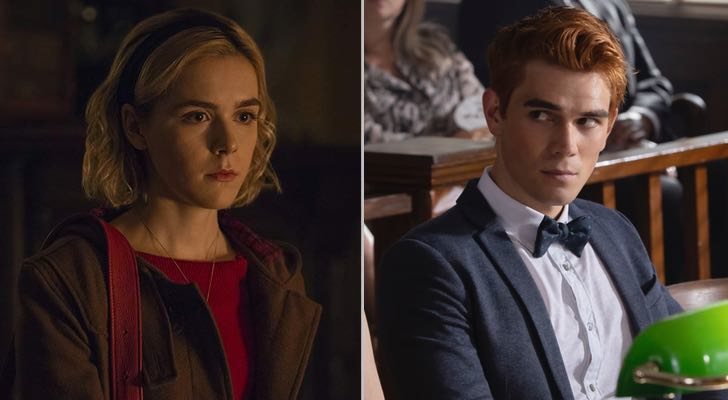 Kiernan Shipka y K.J. Apa