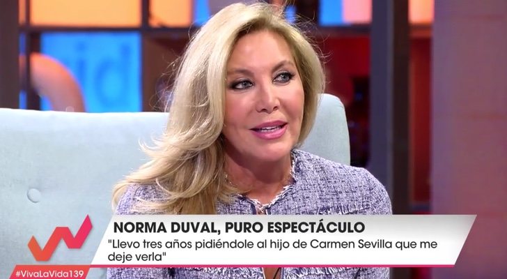 Norma Duval en 'Viva la vida'