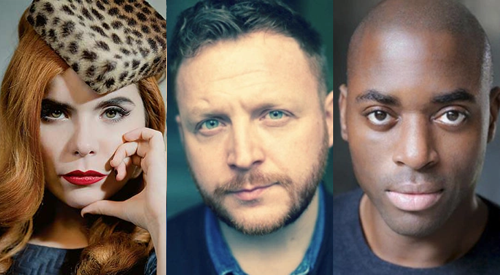 Paloma Faith, Ryan Fletcher y Hainsley Lloyd Bennett