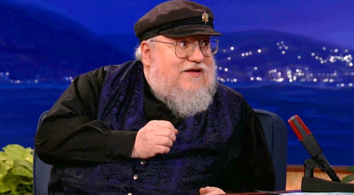 George R.R. Martin en el programa de Conan O'Brien
