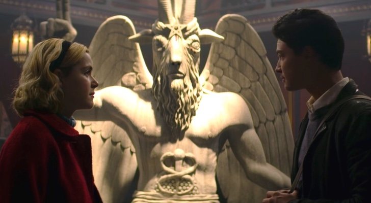 Imagen del demonio en 'Las escalofriantes aventuras de Sabrina'