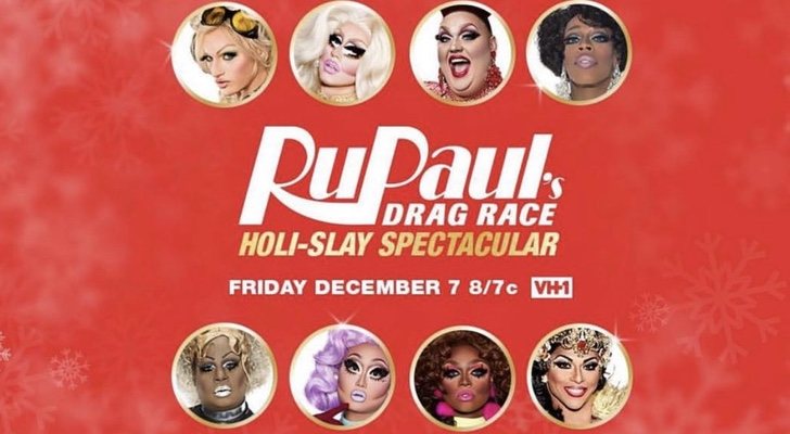 Concursantes del especial navideño de 'RuPual's Drag Race'