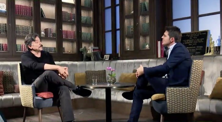 Jesús Cintora y Carlos Bardem en su entrevista de 'laSexta Noche'