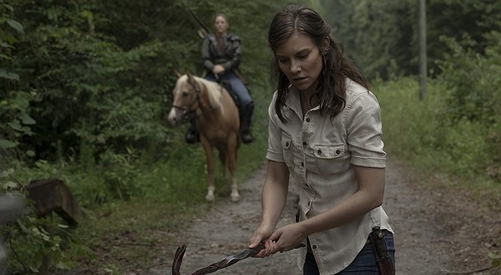 Maggie dirigiéndose a Alexandria en 'The Walking Dead'