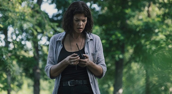 Anne contactando con la gente del helicóptero en &#39;The Walking Dead&#39;
