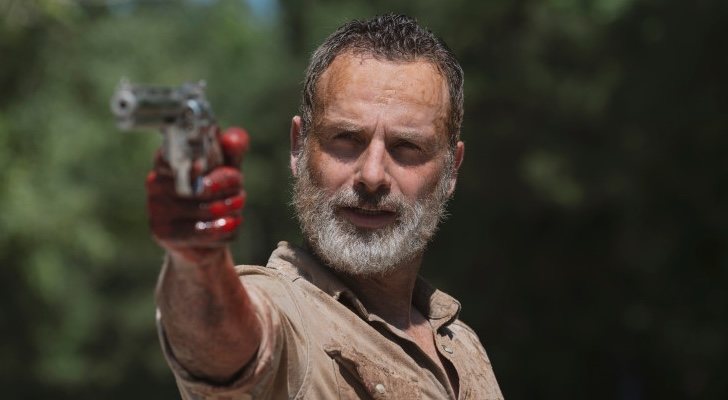 Andrew Lincoln en una de sus últimas escenas como Rick Grimes en 'The Walking Dead'
