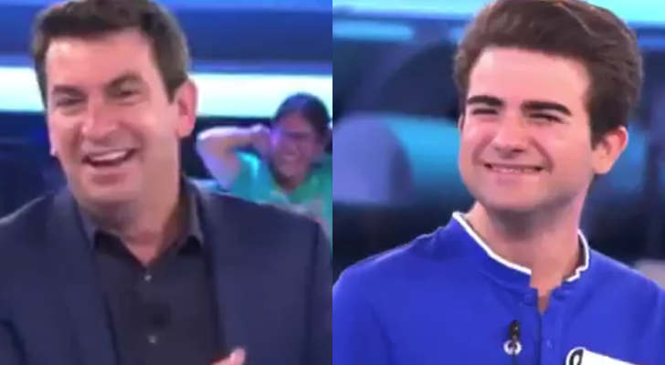 Arturo Valls y Marc, el concursante