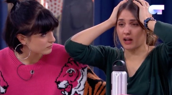 Sabela llora junto a Natalia en 'OT 2018'