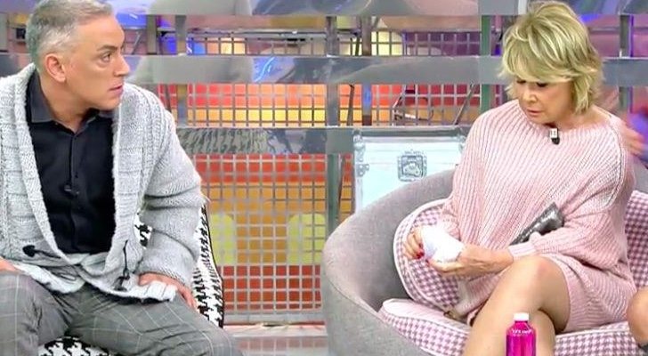 Mila Ximenez junto a Kiko Hernández después del incidente