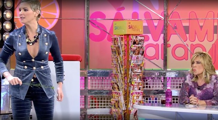 María Jesús Ruiz enfrentándose a Lydia Lozano en 'Sálvame'