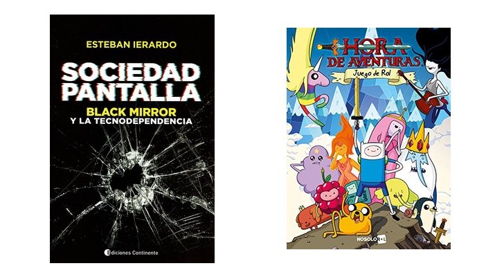 'Black Mirror' y 'Hora de aventuras'