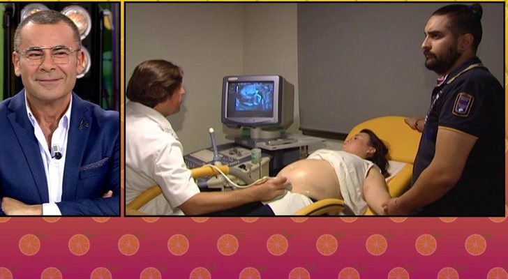 Chiqui y Borja en el primer embarazo de su hija