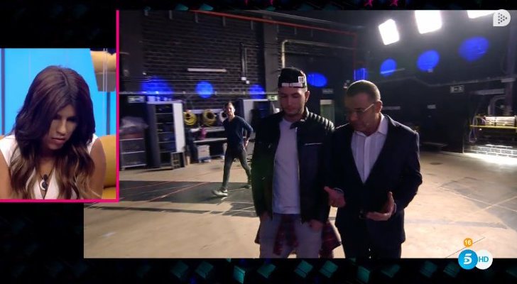 Omar regresa al plató junto a Jorge Javier