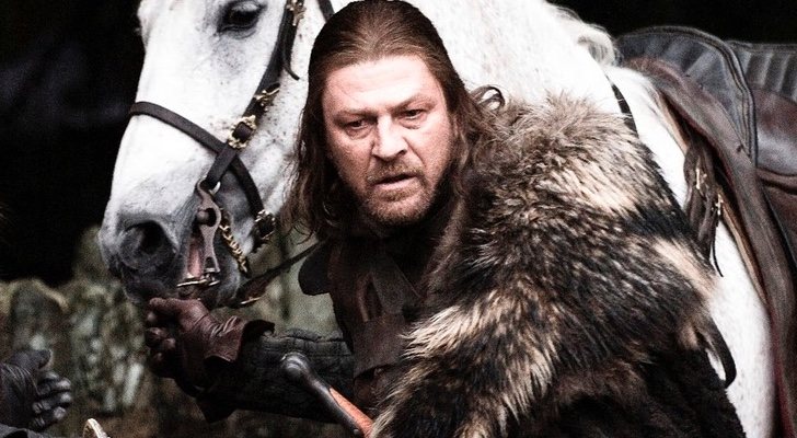 Sean Bean como Ned Stark en 'Juego de Tronos'