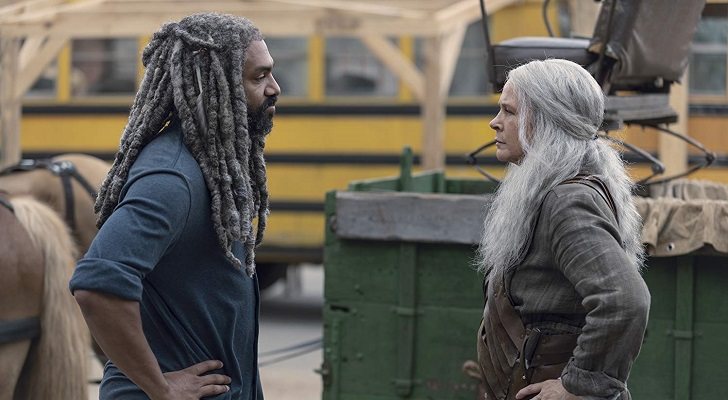Ezekiel y Carol en 'The Walking Dead'