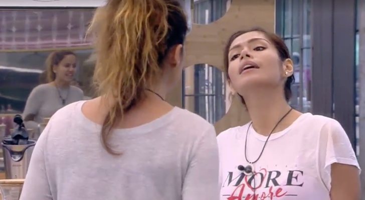 Mónica Hoyos y Miriam enfrentándose en 'GH VIP 6'