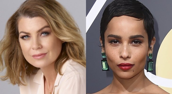 Ellen Pompeo y Zoe Kravitz