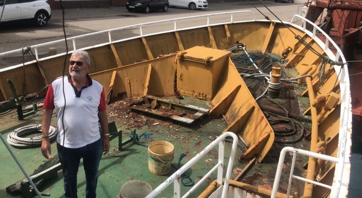 Laureano Oubiña en el rodaje de &#39;Yo fui un narco&#39;