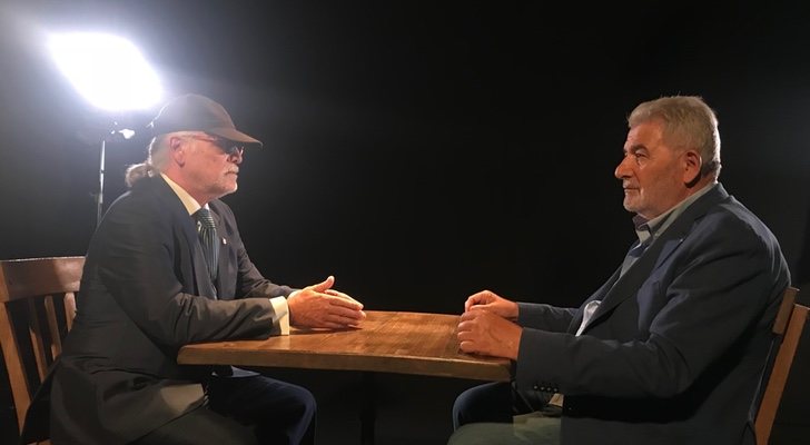 Ricardo Portabales y Laureano Oubiña, cara a cara