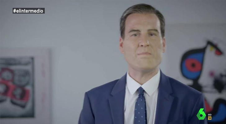 Joaquín Reyes como Pedro Sánchez en &#39;El intermedio&#39;