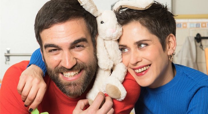 Jon Plazaola y María León, Inaki y Carmen en 'Allí abajo'