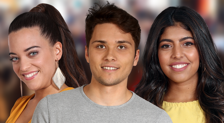 Noelia, Damion y África, de 'OT 2018'