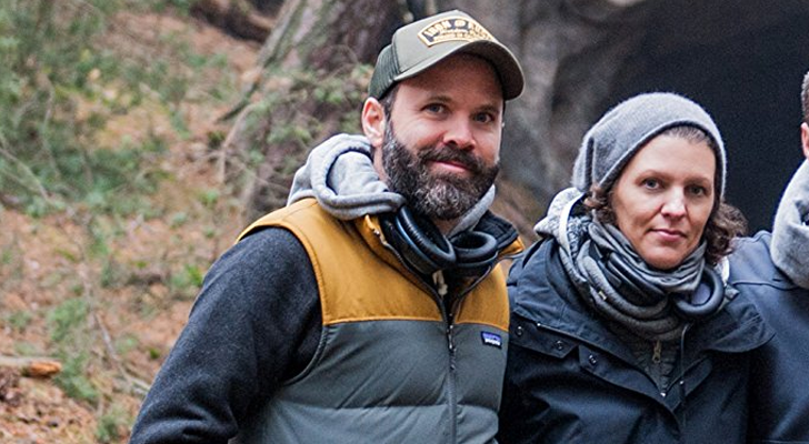 Baran bo Odar y Janjte Friese en el rodaje de &#39;Dark&#39;