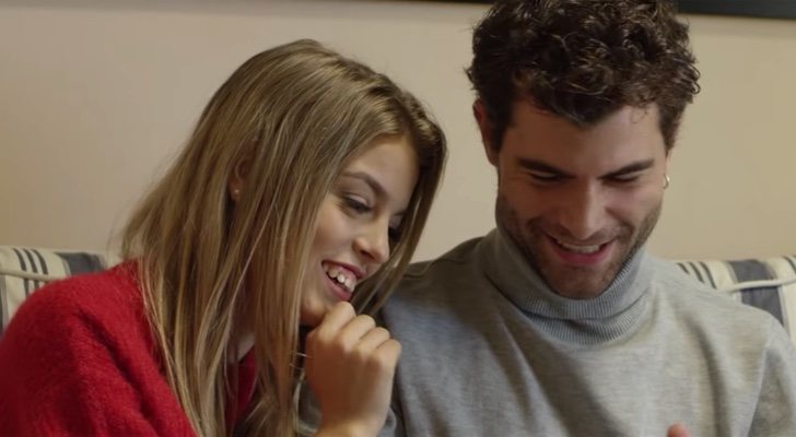 Nerea Rodríguez y Diego Domínguez en "Y ahora no", videoclip de la artista