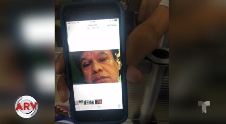Imagen que Juan Gabriel habría enviado supuestamente un año después de su muerte, en 'Al rojo vivo'