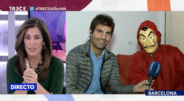 Entrevista en Trece a un miembro del Comando Dalí