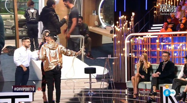 Frigenti y Omar en el debate de este domingo