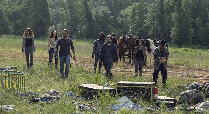Los nuevos personajes se dirigen a Hilltop en 'The Walking Dead'