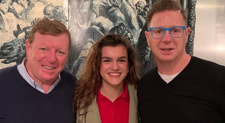 Los Morancos junto a Amaia, ganadora de 'OT 2017'