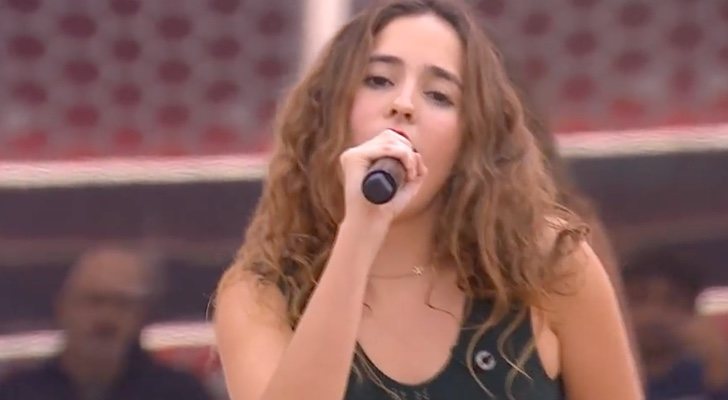 Marilia en el segundo pase de micros de la Gala 9 de &#39;OT 2018&#39;