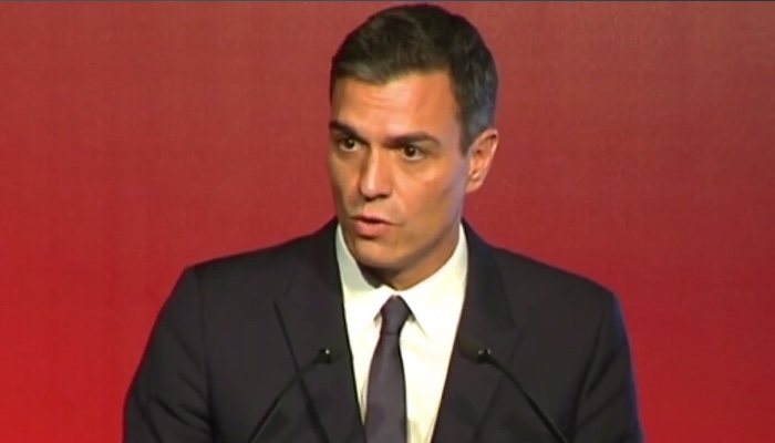 Pedro Sánchez alabó la calidad de las ficciones españolas