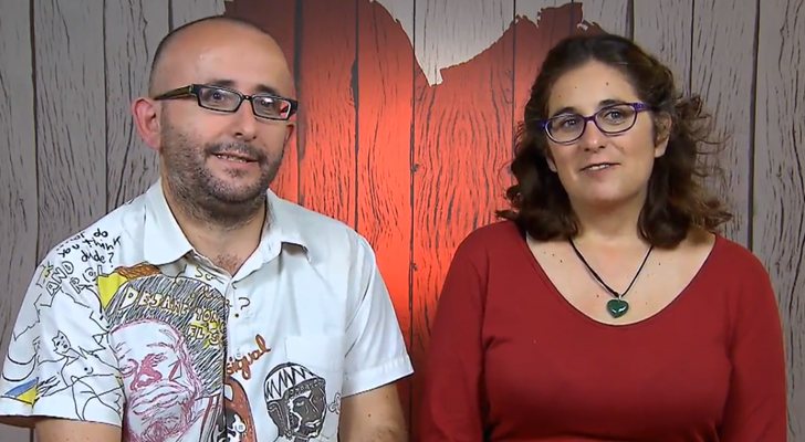 Diego y Carolina, comensales de 'First Dates'