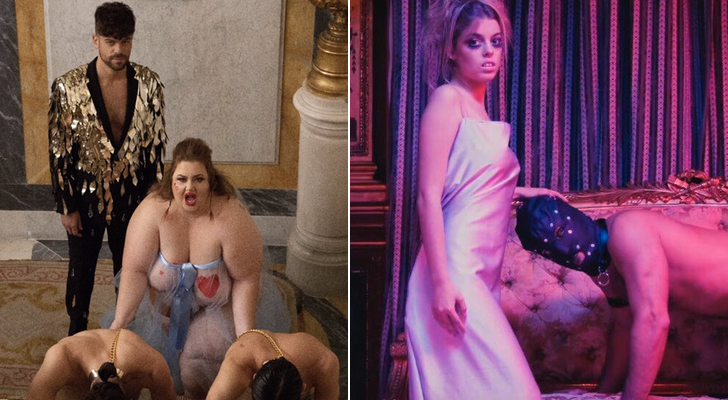 Itziar Castro y Nerea en el videoclip de &quot;Miénteme&quot;